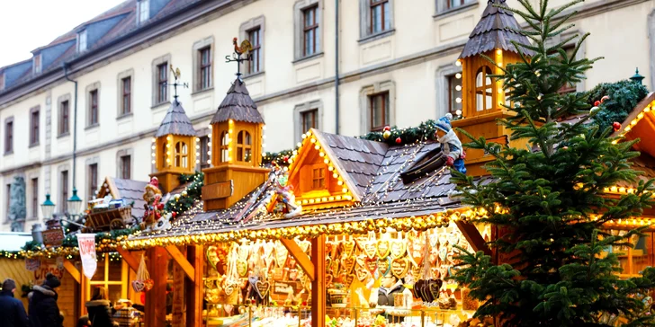 Třídenní adventní zájezd do Německa a Francie: Amberg, Norimberk, Štrasburk, přespání v hotelu a snídaně