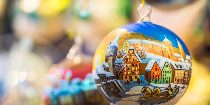 Třídenní adventní zájezd do Německa a Francie: Amberg, Norimberk, Štrasburk, přespání v hotelu a snídaně