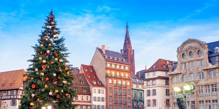 Třídenní adventní zájezd do Německa a Francie: Amberg, Norimberk, Štrasburk, přespání v hotelu a snídaně