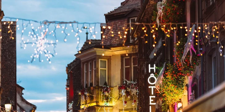 Třídenní adventní zájezd do Německa a Francie: Amberg, Norimberk, Štrasburk, přespání v hotelu a snídaně