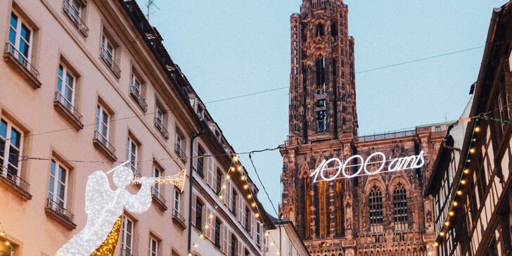 Třídenní adventní zájezd do Německa a Francie: Amberg, Norimberk, Štrasburk, přespání v hotelu a snídaně