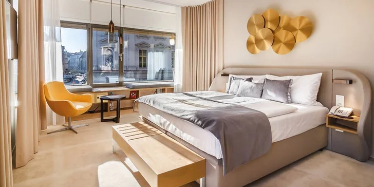Výjimečný pobyt v centru Prahy: 5* hotel se snídaní, thajská masáž a wellness