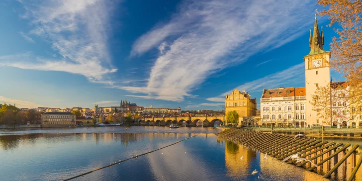 Do Prahy za kulturou: snídaně a vstupenky do Musea Kampa, Musea skla i Werichovy vily