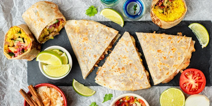Skvělé dobroty s sebou: Buritto Grande, Quesadilla a Bowl Mexicano