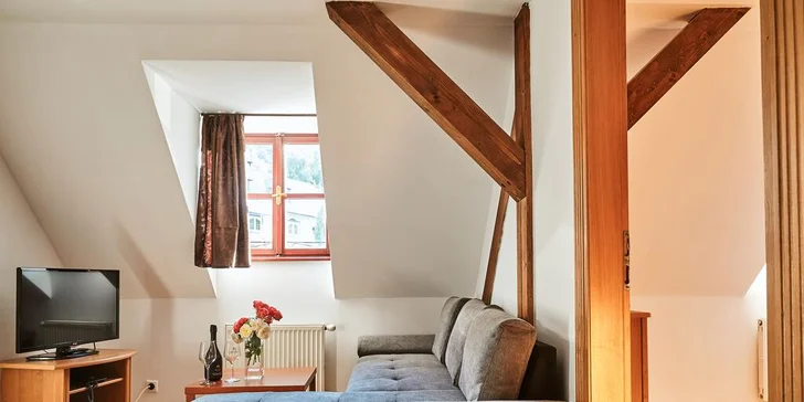 Romantický pobyt v UNESCO Banské Štiavnici: penzion z 15. století a snídaně