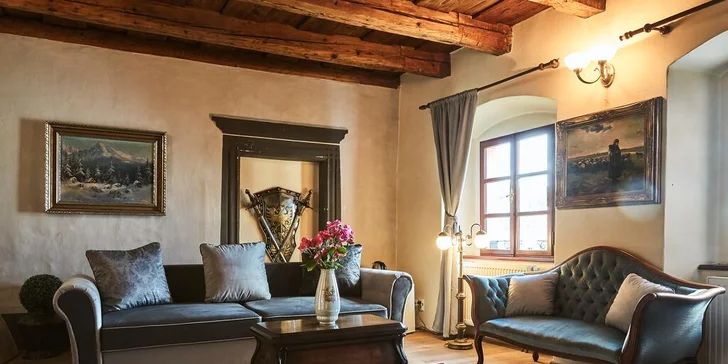 Romantický pobyt v UNESCO Banské Štiavnici: penzion z 15. století a snídaně