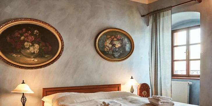 Romantický pobyt v UNESCO Banské Štiavnici: penzion z 15. století a snídaně