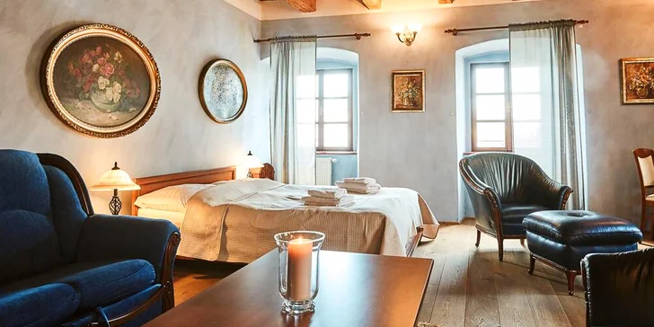 Romantický pobyt v UNESCO Banské Štiavnici: penzion z 15. století a snídaně