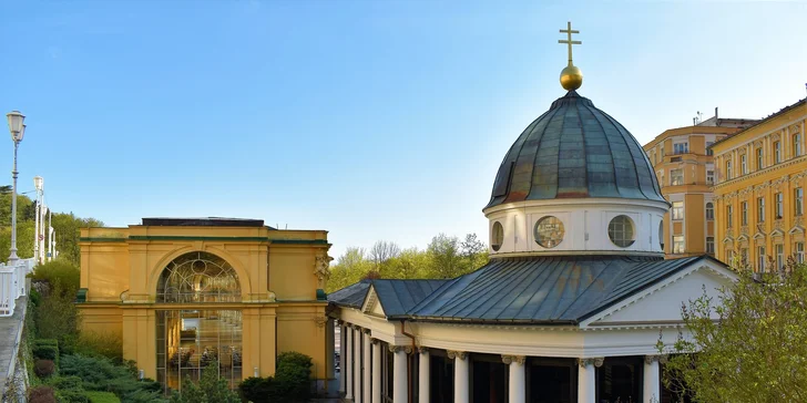 Odpočinek v klidné části Mariánských Lázní: hotel s polopenzí i s wellness procedurami