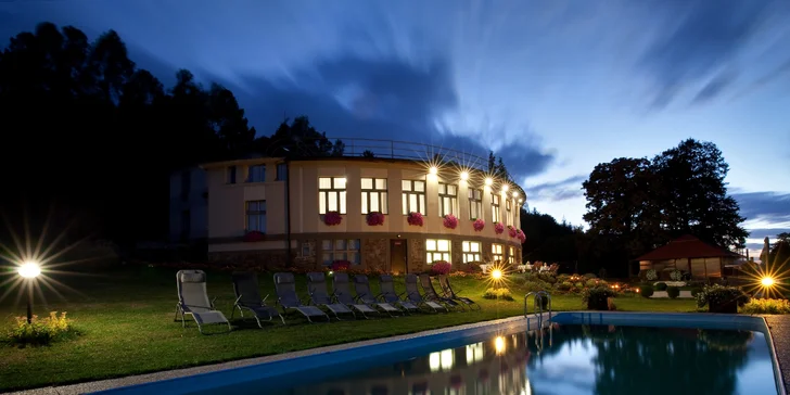 Relax nebo dámská jízda v Brdech: polopenze, wellness i sportovní vyžití