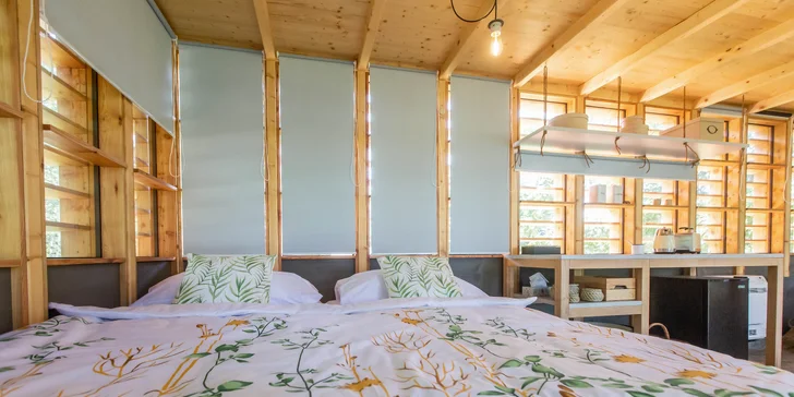Souznění s přírodou v parku Orlice: stylový altán, snídaně i sauna a pláž