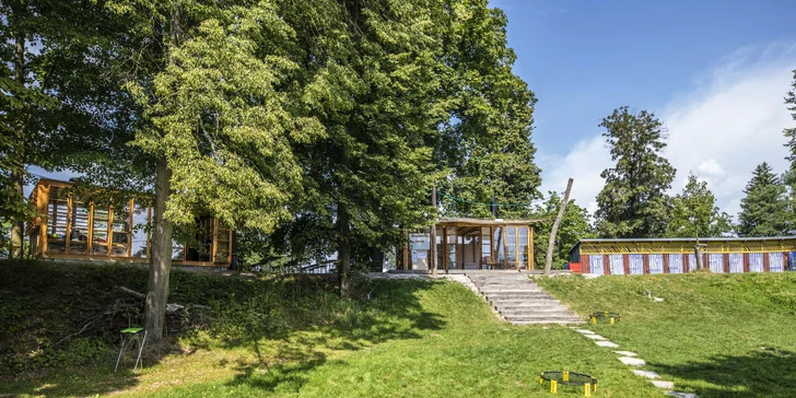 Souznění s přírodou v parku Orlice: stylový altán, snídaně i sauna a pláž
