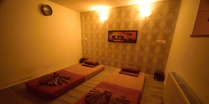 Dopolední relax pro dva: thajská párová tradiční masáž v délce 60 minut