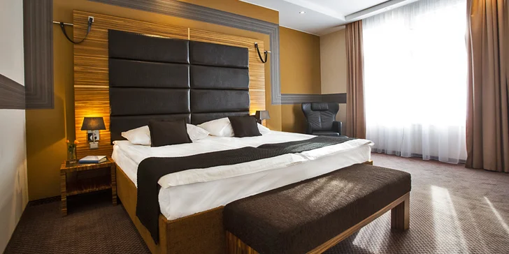 Jedna či dvě noci v historickém centru Bratislavy: 4* hotel s prostornými a moderními pokoji