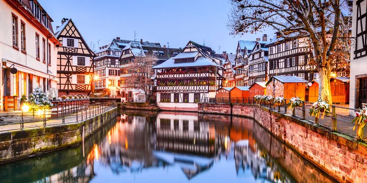 Třídenní adventní zájezd do Německa a Francie: Amberg, Norimberk, Štrasburk, přespání v hotelu a snídaně