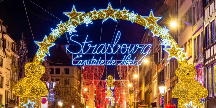 Třídenní adventní zájezd do Německa a Francie: Amberg, Norimberk, Štrasburk, přespání v hotelu a snídaně