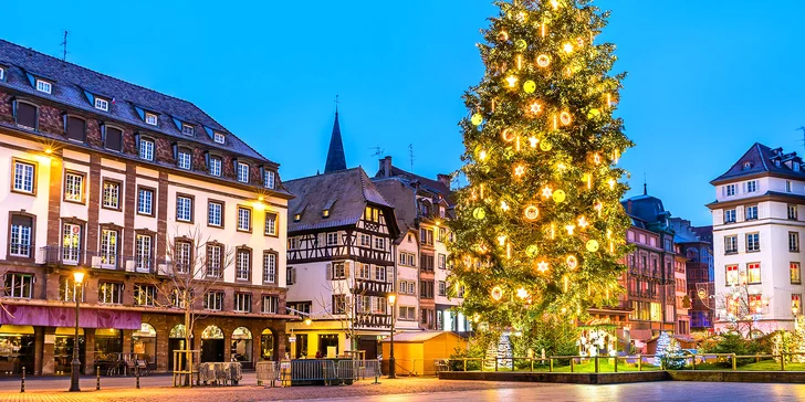 Třídenní adventní zájezd do Německa a Francie: Amberg, Norimberk, Štrasburk, přespání v hotelu a snídaně