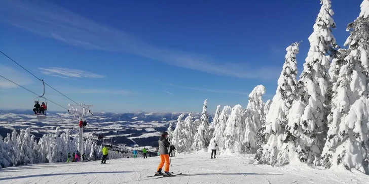 Krásy Jeseníků od podzimu do léta: pobyt se snídaní a wellness pro pár i rodinu