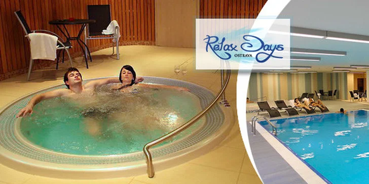Privátní vířivka a luxusní wellness zóna pro dva