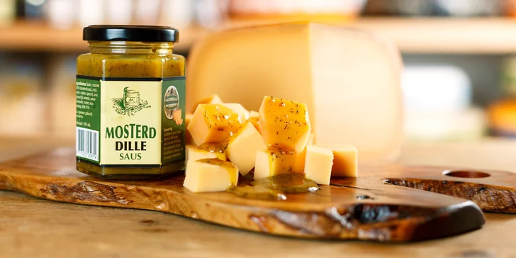 300gramové holandské sýry: jubilejní gouda nebo dvouletý Oude Meije