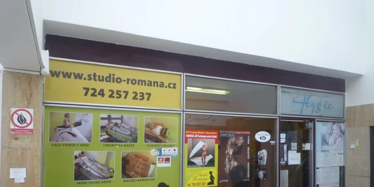 ultrazvuková kavitace+lymfatická masáž