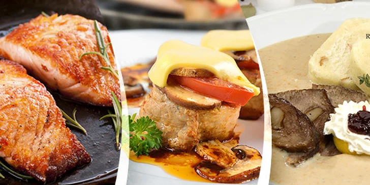 50% sleva do oblíbené Restaurace Tyršova