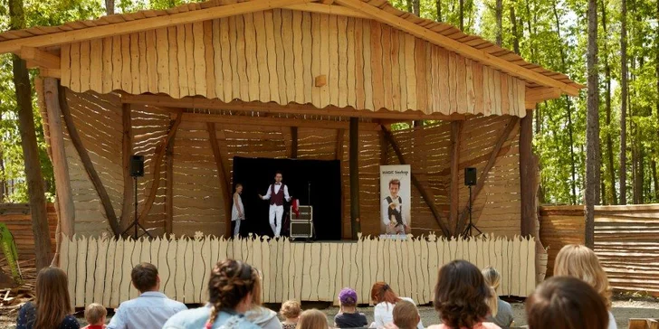 Venkovní zábavní park Krtkův svět: prolézačky, skluzavky, trampolíny i lanové centrum