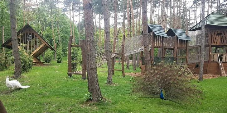 Venkovní zábavní park Krtkův svět: prolézačky, skluzavky, trampolíny i lanové centrum