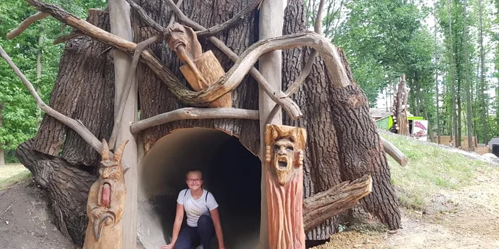 Venkovní zábavní park Krtkův svět: prolézačky, skluzavky, trampolíny i lanové centrum