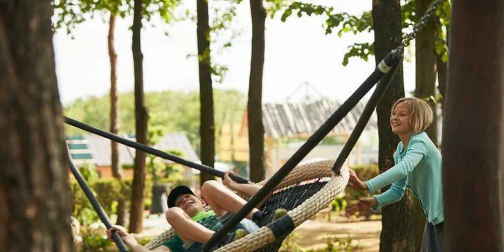 Venkovní zábavní park Krtkův svět: prolézačky, skluzavky, trampolíny i lanové centrum
