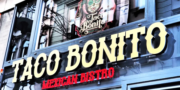 Mexické Taco Bonito v Brně: burritos, tacos nebo quesadilla s masem či vege i menu s nachos