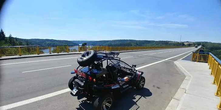 Projížďka silniční buggynou na 15, 30 i 60 minut nebo celé 4 hodiny