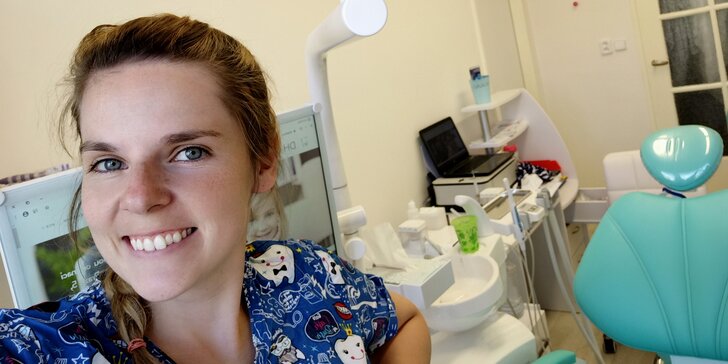 Kompletní dentální hygiena pro krásný úsměv i sleva na další ošetření