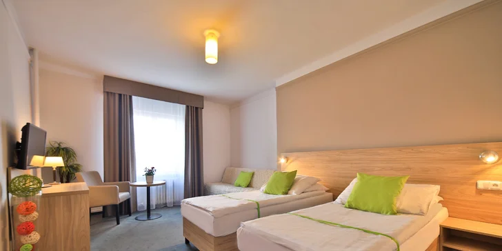 Uprostřed dění: pobyt se snídaní v srdci Prahy, čistý a moderní hotel u Palladia a Obecního domu