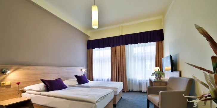 Uprostřed dění: pobyt se snídaní v srdci Prahy, čistý a moderní hotel u Palladia a Obecního domu