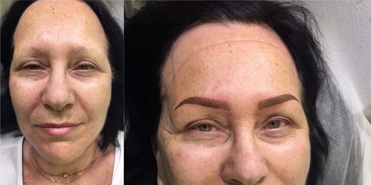 Permanentní make-up: oční linky, stínované obočí a rty
