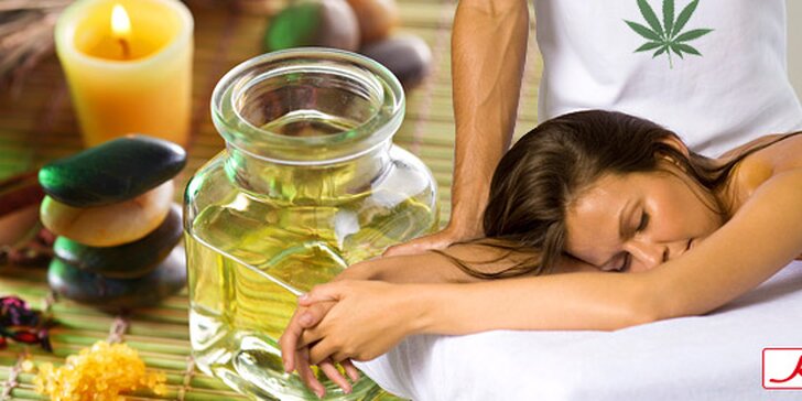 Ruční odborná masáž konopnými bio oleji nebo ABS masáž na odblokování zad a šíje. Dopřejte tělu vitamíny, uvolnění i pocit pohody.