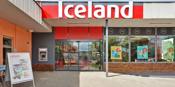 20% sleva na nákup v britském supermarketu Iceland v Praze, Pardubicích a Boleslavi