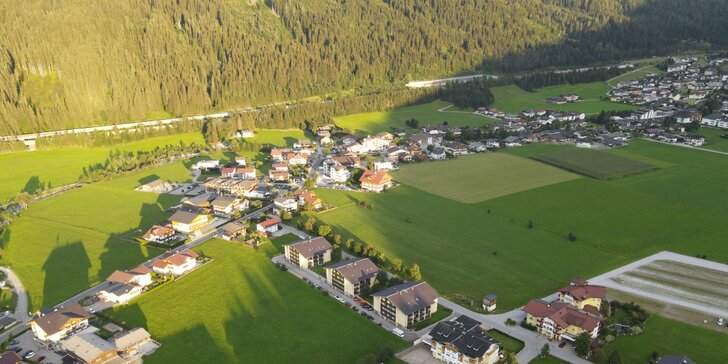 Pohoda v rakouských Alpách v apartmánu pro rodinu či partu přátel