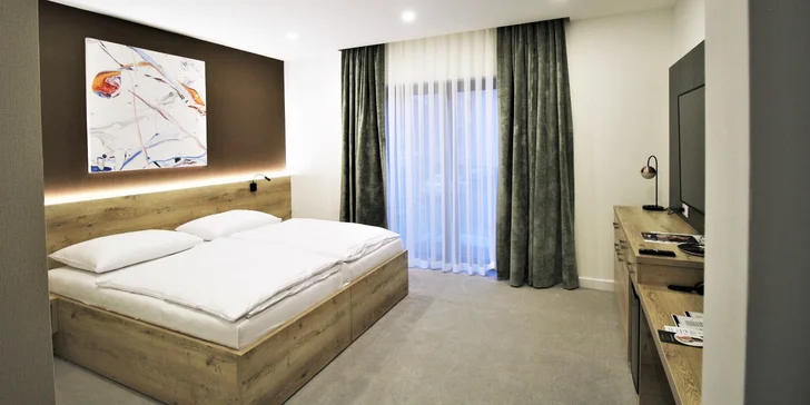Luxusní pobyt v Trenčíně: 4* hotel blízko centra, snídaně i polopenze, wellness