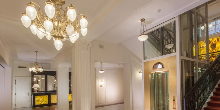 5* luxus v Karlových Varech: jídlo, neomezený wellness i procedury