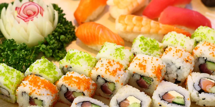 Složte si sushi set podle chuti: otevřený voucher v hodnotě 300 a 500 Kč na dobroty i nápoje