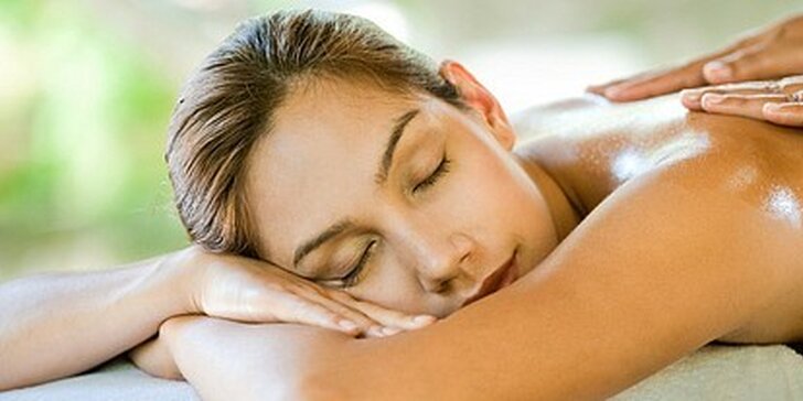 Masáž s aromaterapií v délce 60 minut