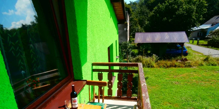 Do Beskyd až ve 12 osobách: vybavená vila s kuchyňkou i vířivkou