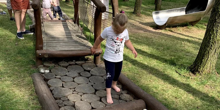 Venkovní zábavní park Krtkův svět: prolézačky, skluzavky, trampolíny i lanové centrum