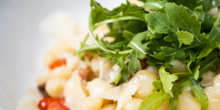 Domácí pasta, gnocchi či risotto dle výběru pro 1 nebo 2 osoby