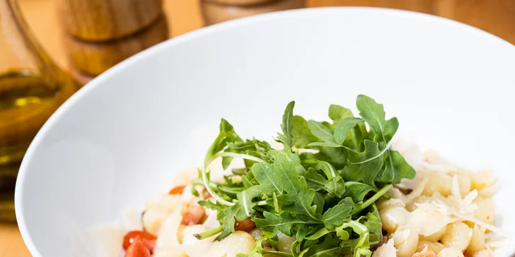 Domácí pasta, gnocchi či risotto dle výběru pro 1 nebo 2 osoby