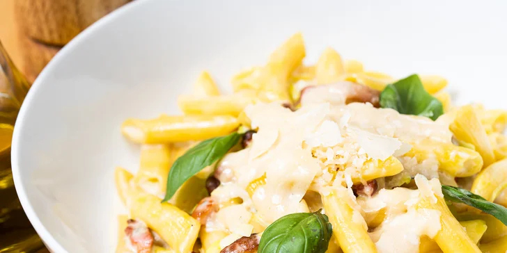 Domácí pasta, gnocchi či risotto dle výběru pro 1 nebo 2 osoby