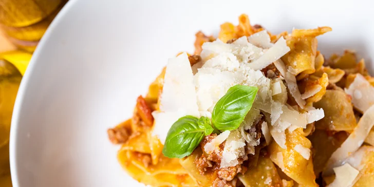 Domácí pasta, gnocchi či risotto dle výběru pro 1 nebo 2 osoby