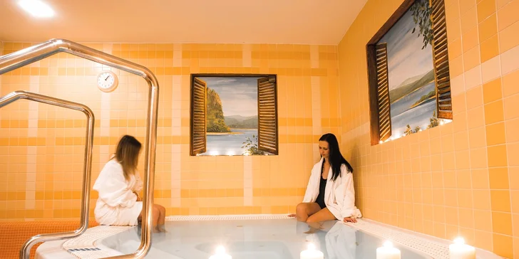 60 či 120 min. v privátním wellness s vířivkou, infrasaunou i šumivým vínem pro 2 osoby